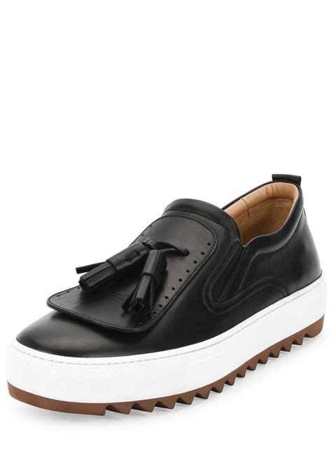 salvatore ferragamo runway snekeskin sneakers